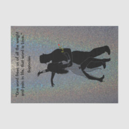 Power des Liebe-Gewebepapiers Seidenpapier