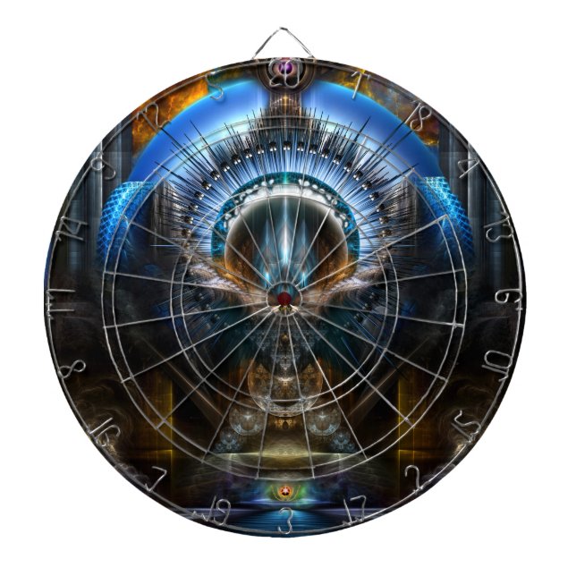 Power des Orakels Dartscheibe (vorne)