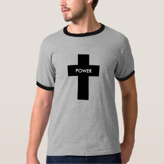 Power des Querchristlichen der Wecker-T-Shirts der T-Shirt
