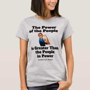Power des T - Shirt des Volkes