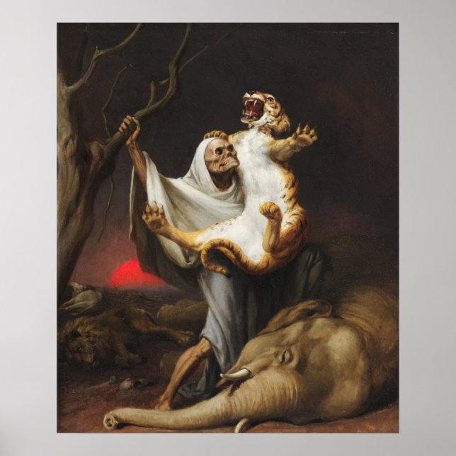 Power des Todes von William Holbrook Bard Poster (Vorne)