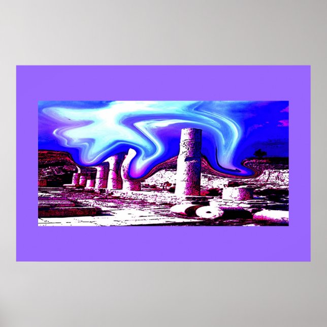 Power eines Kriegerengels Poster (Vorne)