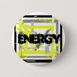 Power Energie Abstrakte Kunst Button