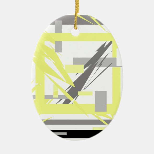 Power Energie Abstrakte Kunst Keramik Ornament (Vorne)