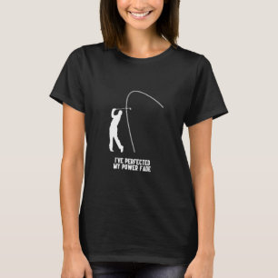 Power Fade Golf Slice Spaß Golfball Ball Golfer T-Shirt