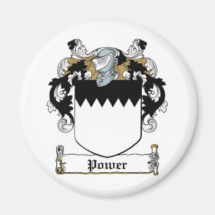 Power-Familienwappen Magnet