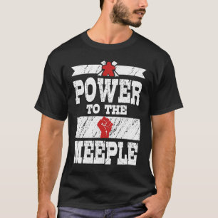 Power für Damen und Herren - Meepes War Board T-Shirt