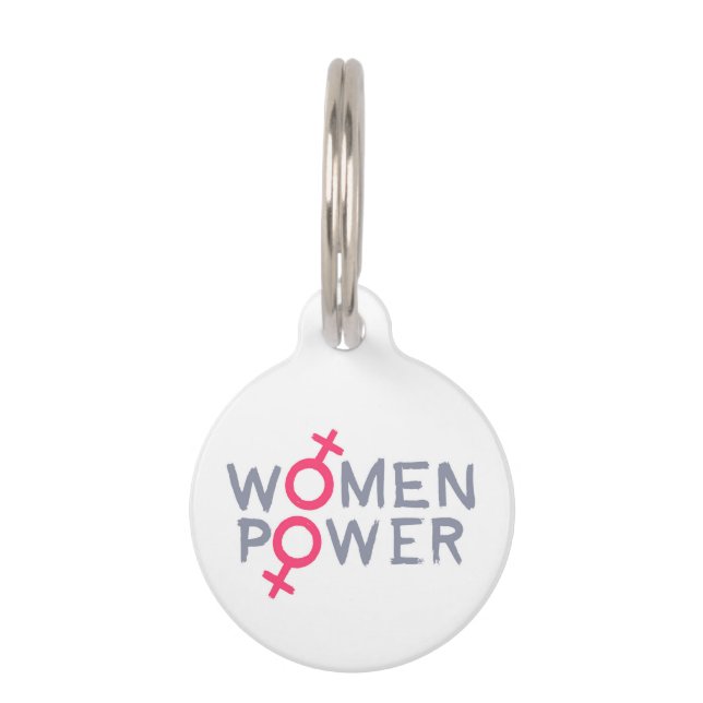 Power für Frauen Haustiermarke (Vorderseite)