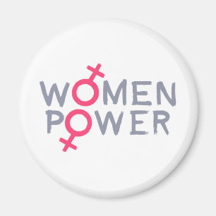 Power für Frauen Magnet