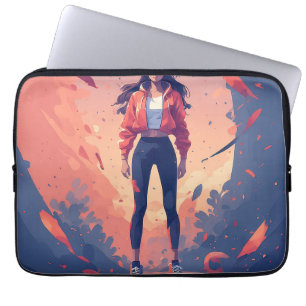 POWER GIRL  LAPTOPSCHUTZHÜLLE