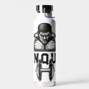 Power Grip Flasche Hardcore Muskeldesign