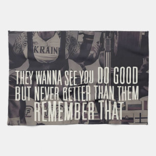 "Power Hebe" Squat Motivierend Handtuch