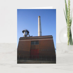 "POWER HOUSE" Get Well Card Karte