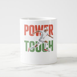 Power In Every Touch Sports Mixed Jumbo-Tasse