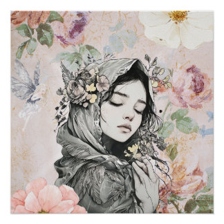 Power in Stille - Modernes inspirierendes Poster