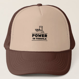 Power in tequila truckerkappe
