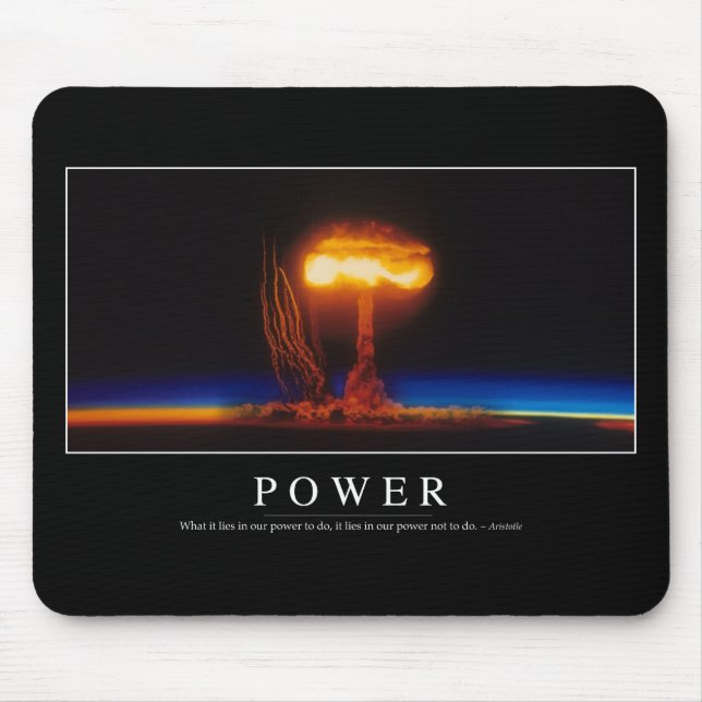 Power: Inspiration Mousepad (Vorne)