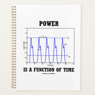 Power ist eine Funktion der Zeit Physik Graph Planer