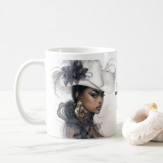 Power ist nicht laut, sondern posiert kaffeetasse