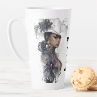 Power ist nicht laut, sondern posiert milchtasse