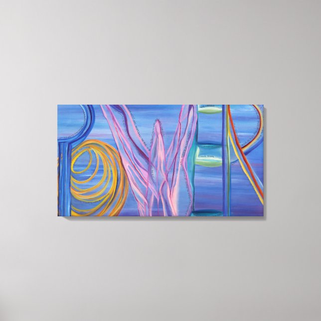 POWER klein (24,00" x 16,00"), 1,5", Single Leinwanddruck (Vorderseite)