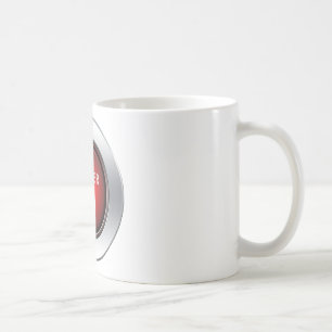 Power-Knopf Tasse