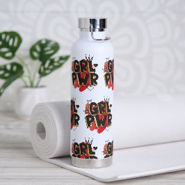 Power, Kronen und Herz Trinkflasche