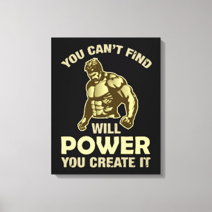 Power Leinwanddruck