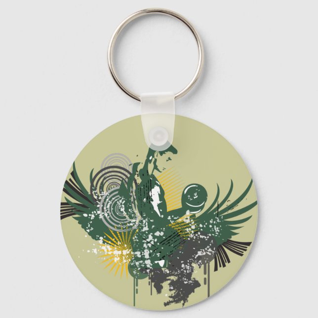 Power Lifter Schlüsselanhänger (Vorderseite)