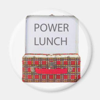 POWER LUNCH ...BOX DESIGN MAGNET