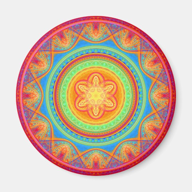 Power Mandala Magnet (Vorne)