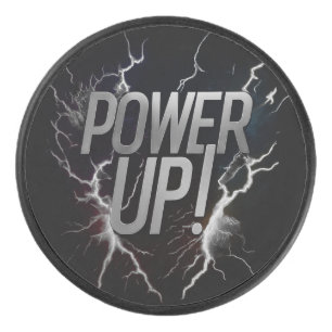Power nach oben eishockey puck
