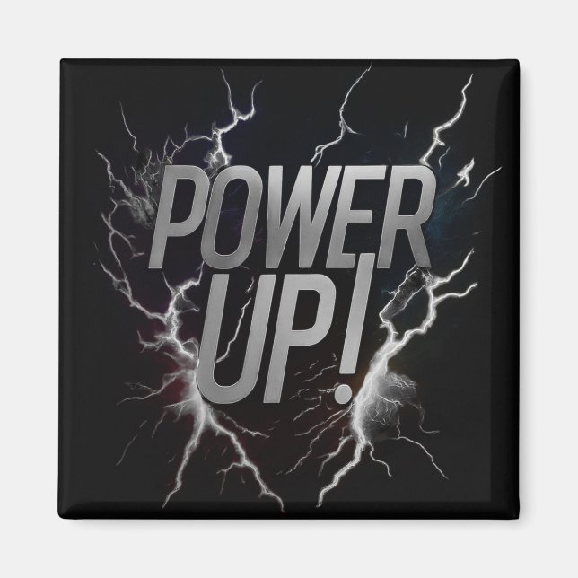 Power nach oben magnet (Vorne)