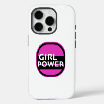 Power-Neuheit für Mädchen, weißer Schriftart