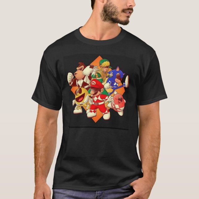 Power Nintendo Classic T - Shirt (Vorderseite)