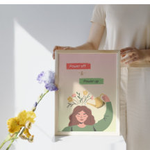 Power Off & Power Up: Digitales Detox-Poster