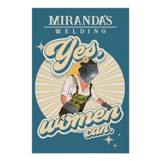 Power Offertschweiferin Poster (Vorderseite)