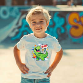 Power Pals™ Dino Roar Kinder-T-Shirt – Süße Dinos Kleinkind T-shirt