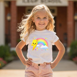 Power Pals™ Rainbow Bolt Toddler T-Shirt – Cute Ra