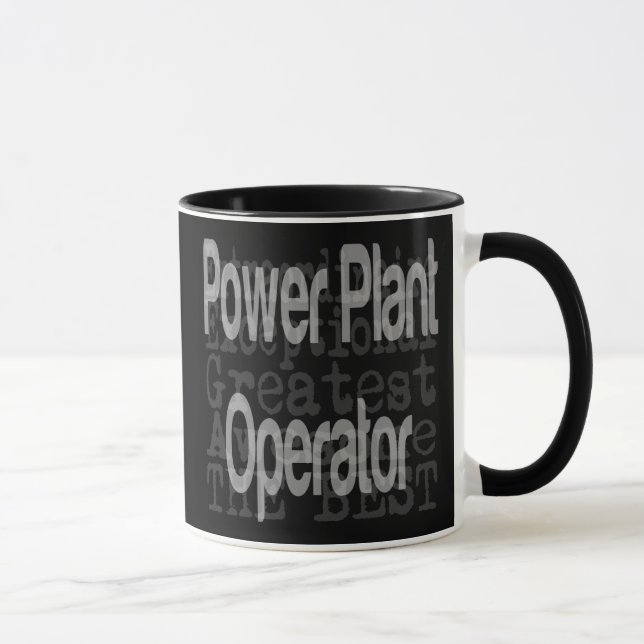 Power Pflanze Operator Extraordinator Tasse (Rechts)