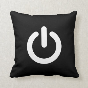 Power-Piktogrammthrow-Kissen Kissen
