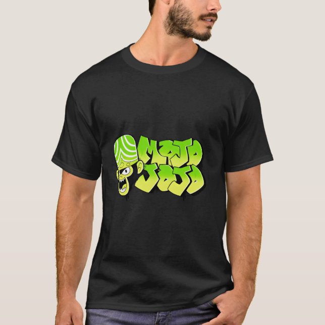 Power Puff Mojo Jojo Street Evil Hood Graffiti T-Shirt (Vorderseite)