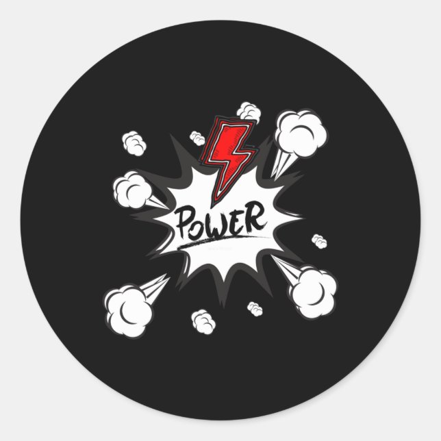 Power Puff Sticker (Vorderseite)