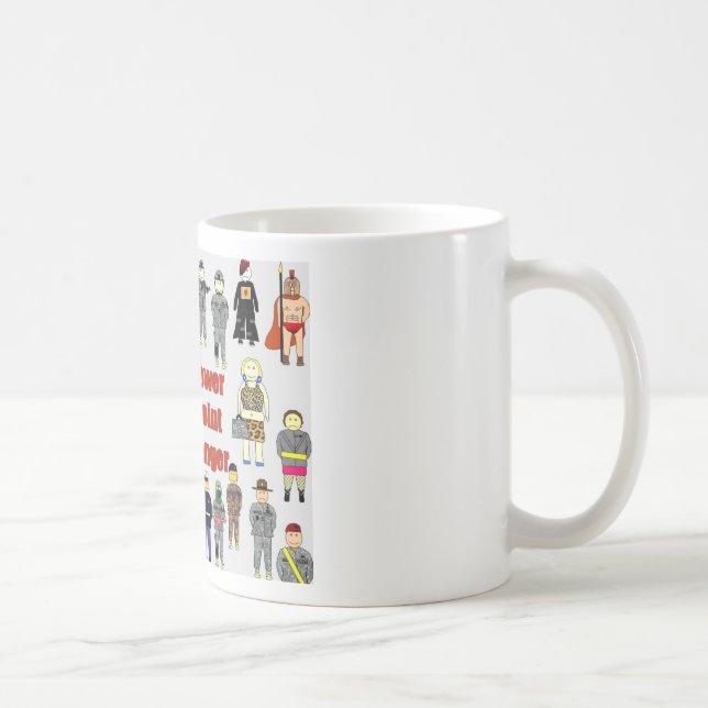 Power-Punkt-Förster-Tasse Kaffeetasse (Rechts)