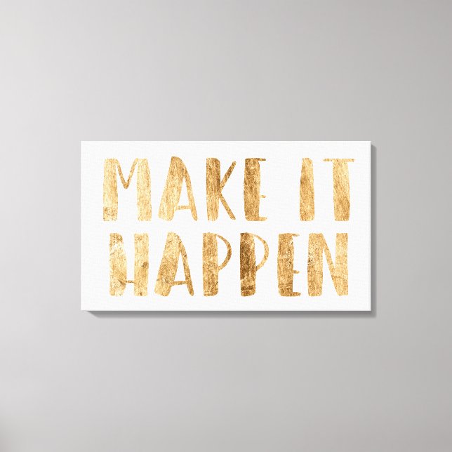 Power Quotes II Leinwanddruck (Vorderseite)