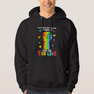 Power sei vorsichtig, wer du hasst Stolz auf alle Hoodie
