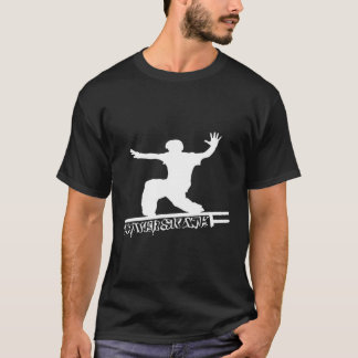 Power Skate Skateboard Männerjungs Skateboard Skat T-Shirt