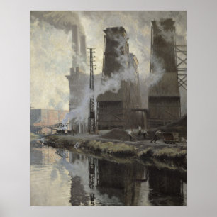 Power-Station bei Croix-Wasquehal Poster