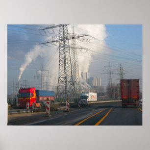 Power-Stations-Verschmutzung 6 Poster
