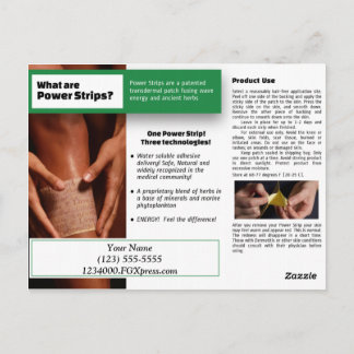 Power Strip Post Cards Postkarte